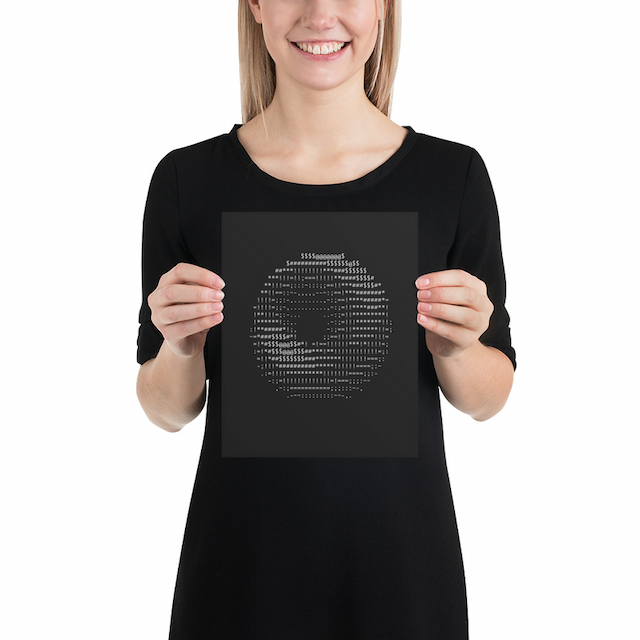 8×10 Terminal Donut Poster